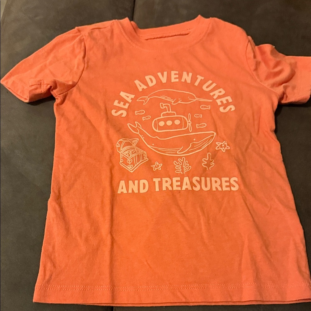OshKosh B'gosh Sea Adventures Tee - Coral
2 shirts for $6.00